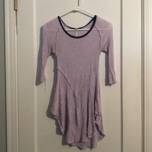 Purple free people top
